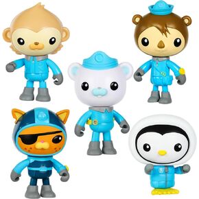 مجموعة من 5 شخصيات أوكتونوتس أبوف آند بيوند. موضوع القطب الشمالي الحصري، يتضمن Captain Barnacles وKwazii وPaani وShellington وPeso | حصريا من أمازون in Kuwait