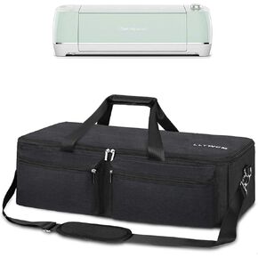 حقيبة حمل LLYWCM لجهاز Cricut Explore Air، حقيبة محمولة متوافقة مع صانع Cricut، Cameo 3 وCameo 4، حقيبة خفيفة الوزن لملحقات آلات القطع (رمادي) in Kuwait