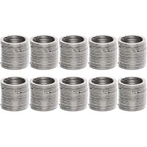 Shapenty 100PCS Stainless Steel Key Rings Bulk Flat Split Key Chain Part Connector Keyring Clip Keychain Clasp Holder for DIY Craft Project and Home Car Keys Organization (Stainless Steel,1 Inch/25mm) in Saudi Arabia