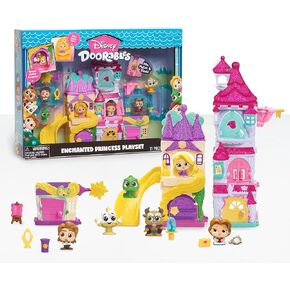 مجموعة لعب ديزني دورابلز الفاخرة المكونة من 15 قطعة من فروزن آيس بالاس، ألعاب أطفال مرخصة رسميًا للأعمار من 3 سنوات فما فوق من جاست بلاي in Kuwait