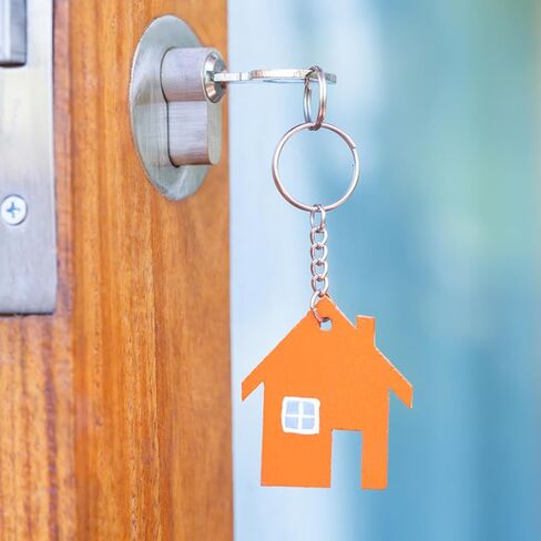 Bouiexye 50 حزمة حلقات المفاتيح المعدنية سبليت سلسلة المفاتيح حلقة أجزاء مع حلقة الانتقال المفتوحة وموصل DIY بها بنفسك لوازم سلسلة المفاتيح الحرف اليدوية in Kuwait