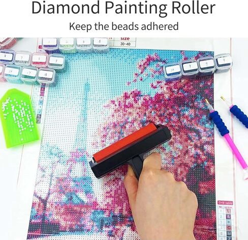 إكسسوارات الرسم الماسي من لاديشان مع أسطوانة وإكسسوارات وأدوات فنية ماسية مع صواني وأقلام وصندوق تخزين لأطقم الرسم الماسي in Kuwait