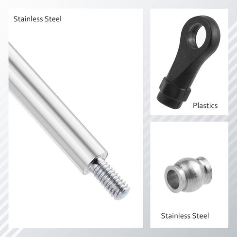 ZIWIJE Stainless Steel Suspension Links Set Chassis Links for Traxxas TRX4M 1/18 RC Crawler Car in Kuwait