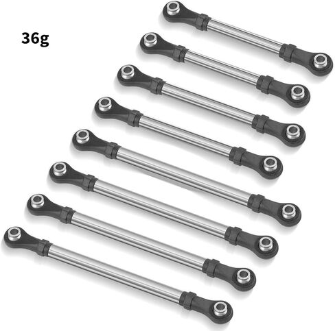 ZIWIJE Stainless Steel Suspension Links Set Chassis Links for Traxxas TRX4M 1/18 RC Crawler Car in Kuwait