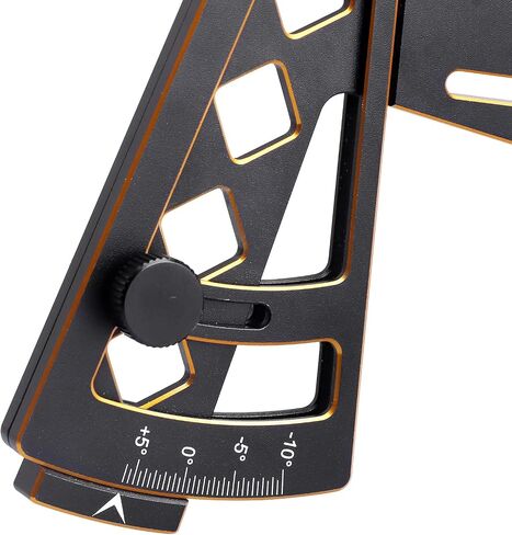 Hobbyfire Aluminum Metal RC Car Camber Gauge Height Gauge Wheel Wrench for 1/8 1/10 Scale RC Truck Buggy On Road Touring Racing Drift Models in Saudi Arabia