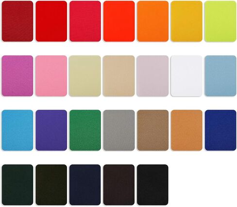 Augshy Iron On Patche, 29 Pieces Iron On Patches for Clothing Repair Jeans 4.9 x 3.7 Inch (Colorful) in Saudi Arabia