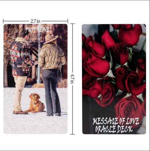 بطاقات WLWSYCEX Love Oracle Tarot للمبتدئين تتضمن الحب والرومانسية ورسائل توأم الروح ومعرفة ما يفكر فيه الشخص الآخر أو يحاول التواصل معك in Kuwait