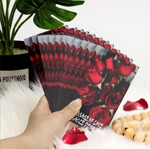 بطاقات WLWSYCEX Love Oracle Tarot للمبتدئين تتضمن الحب والرومانسية ورسائل توأم الروح ومعرفة ما يفكر فيه الشخص الآخر أو يحاول التواصل معك in Kuwait