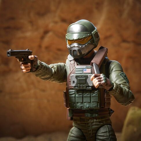 G.I. Joe Classified Series Robert Grunt Graves,Collectible Action Figure,87,6-Inch Action Figures for Boys & Girls,with 8 Accessories in Saudi Arabia