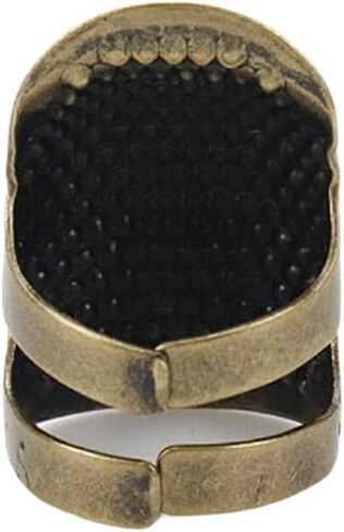Tsnamay Bronze Sewing Thimble Adjustable Thimble Hand Sewing Repair Needlework,Finger Protector Accessories DIY Sewing Tool Thimbles for Hand Sewing,5 x Small, 5 x Medium in Saudi Arabia