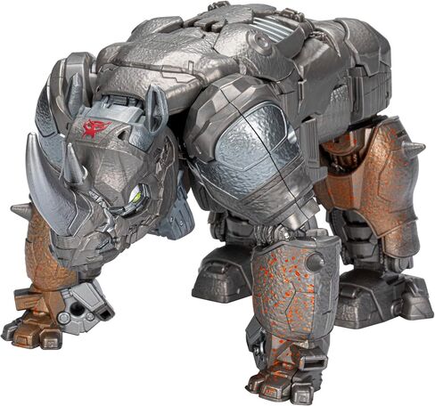 Transformers Toys Rise of The Beasts Movie, Smash Changer Rhinox Converting Action Figure for Ages 6 and up, 9-inch in Saudi Arabia