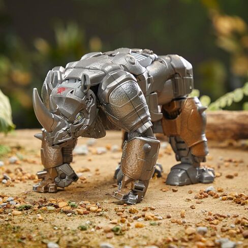 Transformers Toys Rise of The Beasts Movie, Smash Changer Rhinox Converting Action Figure for Ages 6 and up, 9-inch in Saudi Arabia