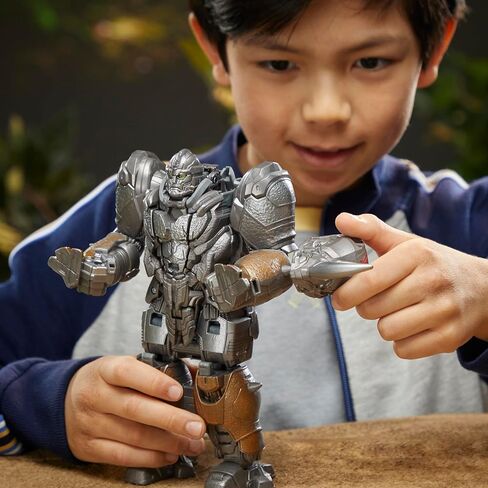 Transformers Toys Rise of The Beasts Movie, Smash Changer Rhinox Converting Action Figure for Ages 6 and up, 9-inch in Saudi Arabia