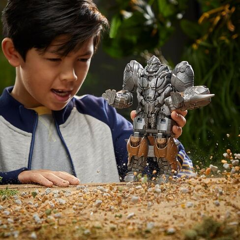 Transformers Toys Rise of The Beasts Movie, Smash Changer Rhinox Converting Action Figure for Ages 6 and up, 9-inch in Saudi Arabia