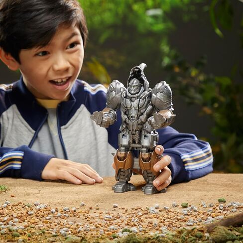 Transformers Toys Rise of The Beasts Movie, Smash Changer Rhinox Converting Action Figure for Ages 6 and up, 9-inch in Saudi Arabia