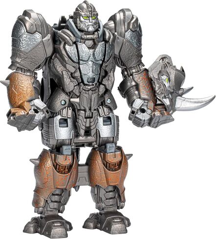 Transformers Toys Rise of The Beasts Movie, Smash Changer Rhinox Converting Action Figure for Ages 6 and up, 9-inch in Saudi Arabia