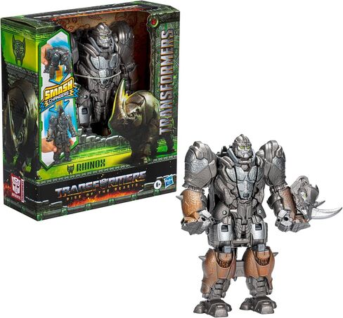 Transformers Toys Rise of The Beasts Movie, Smash Changer Rhinox Converting Action Figure for Ages 6 and up, 9-inch in Saudi Arabia