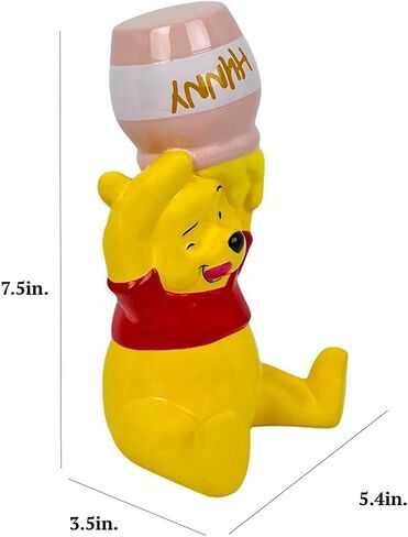 Disney Winnie The Pooh Piggy Bank for Boys and Girls, Pooh Bear Coin Bank Baby Gift in Kuwait