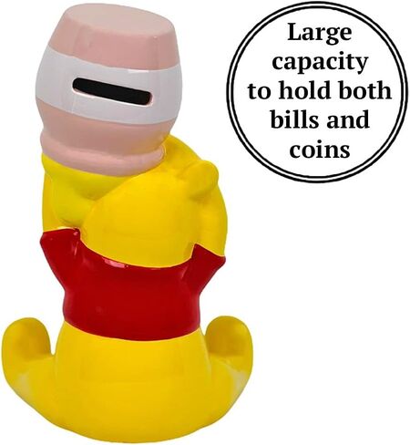 Disney Winnie The Pooh Piggy Bank for Boys and Girls, Pooh Bear Coin Bank Baby Gift in Kuwait