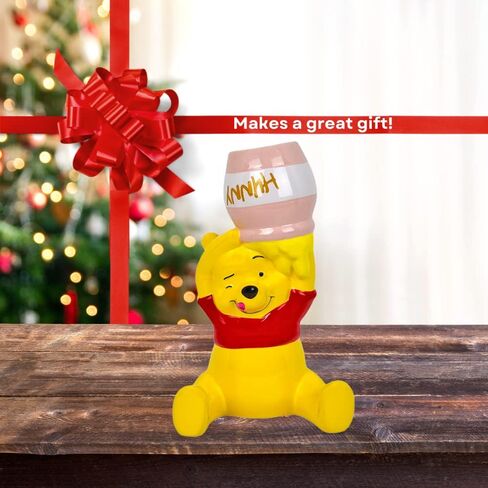 Disney Winnie The Pooh Piggy Bank for Boys and Girls, Pooh Bear Coin Bank Baby Gift in Kuwait