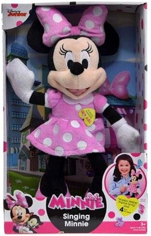 Disney Minnie Happy Helpers 12" Singing Plush Toy in Saudi Arabia