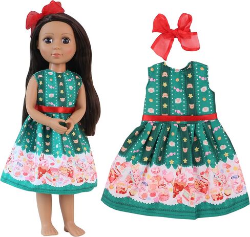 20 PCS Glitter Girl Clothes,American Girl Clothes for 14" Baby Doll, Clothes and Accessories in Saudi Arabia