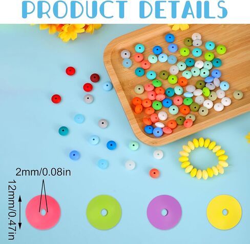 240PCS Silicone Beads,15mm Silicone Beads Bulk Silicone Beads for Keychain Making Silicone Beads for Pens Rubber Loose Beads for Necklace Lanyards(24 Colors) in Kuwait