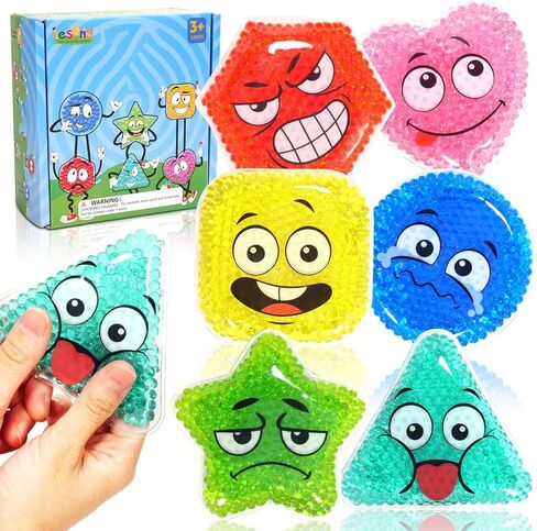 Sensory Toys for Autistic, Social Emotional Learning Toys, Therapy Toy, Calm Down Corner Supplies, Squeeze Fidget Sensory Toys for Special Needs - Fruit in Kuwait