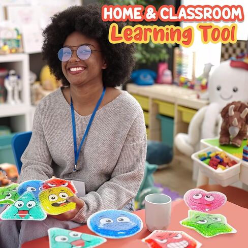 Sensory Toys for Autistic, Social Emotional Learning Toys, Therapy Toy, Calm Down Corner Supplies, Squeeze Fidget Sensory Toys for Special Needs - Fruit in Kuwait