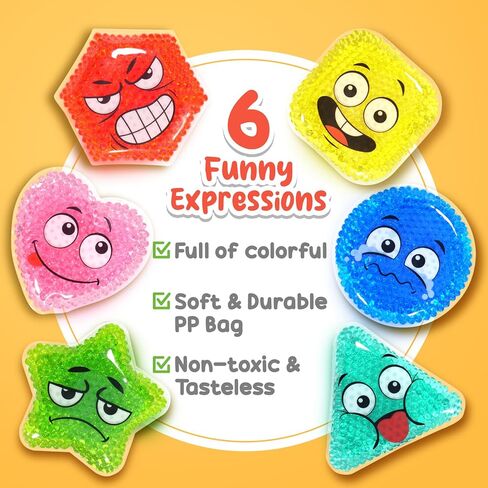 Sensory Toys for Autistic, Social Emotional Learning Toys, Therapy Toy, Calm Down Corner Supplies, Squeeze Fidget Sensory Toys for Special Needs - Fruit in Kuwait