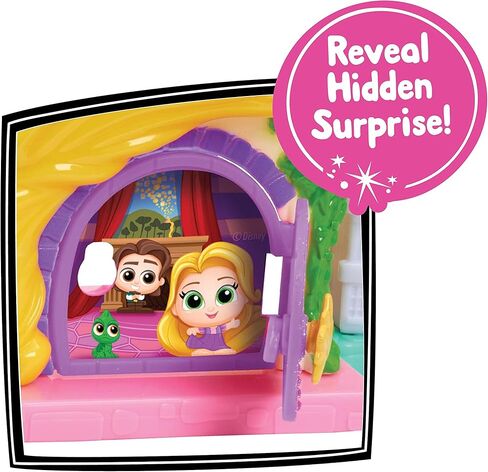 مجموعة لعب ديزني دورابلز الفاخرة المكونة من 15 قطعة من فروزن آيس بالاس، ألعاب أطفال مرخصة رسميًا للأعمار من 3 سنوات فما فوق من جاست بلاي in Kuwait