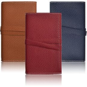 Knana 3Pcs Tarot Card Holder Leather Tarot Card Bags Tarot Card Pouches Tarot Accessories for Tarot Cards and Oracle Decks (Pink,Green,Blue) in Kuwait
