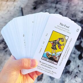 Han Yu Bowen Tarot Cards Deck,Tarot Cards for Beginners,Tarot Cards with Guide Book,Tarot Cards with Meanings on Them in Kuwait