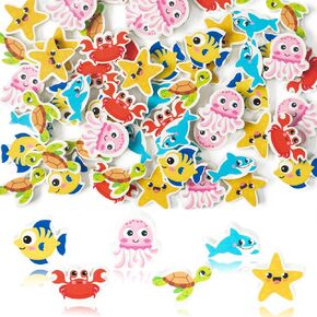 Yopyame 60PCS Spring Flowers Mini Erasers for Kids Bulk Assorted Novelty Tiny Pencil Erasers 3D Cute Puzzle Erasers Desk Pet School Classroom Prizes Student Homework Rewards Gift Filling Party Favors in Kuwait