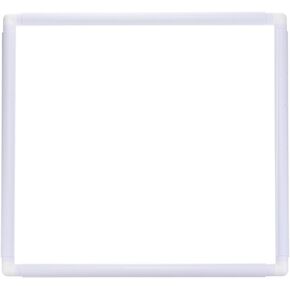 YOKIVE 1 Pcs Embroidery Hoops Frame, 17in Rectangle Cross Stitch Hoop Ring Imitated Wood Circle Fast Great for DIY Embroidery Art Craft Sewing Hanging, White