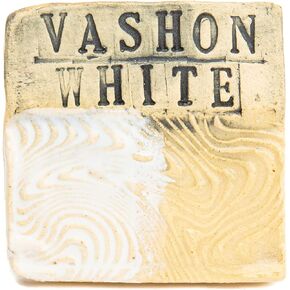 Creamy White Clay with Grog by Seattle Pottery Supply | Vashon White | Mid-Range Stoneware Clay | Cone 4-6 | Ideal for handbuilding, Sculpture, and Pressing | Great for All Skill Levels | 25 lbs. in Saudi Arabia