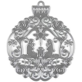 Hying Tree Die Cuts The Way Home Mountains Roads Embossing Stencil Cutting Dies for Card Making Scrapbooking Paper Craft Album Stamps DIY Christmas Décor