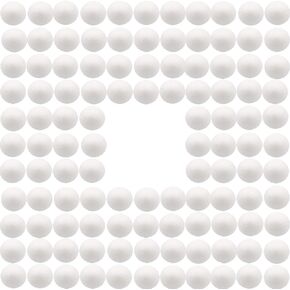 FFchuanhe 2 Inch 28 Pack Craft Foam Ball, White Polystyrene Smooth Round Ball, for Arts and Crafts Supplies, School Project, Weddings, Christmas, Home Decoration and Various Gatherings.