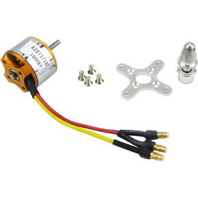 1 Piece 2212 1400KV Brushless Outrunner Motor 13T with 3.5mm Male Banana Bullet for RC DIY Aircraft Multi-Copter Quadcopter Drone