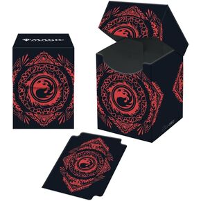 Ultra Pro - Magic: The Gathering Mana 7 Color Wheel Deck Box 100+ - Protect Your Cards While On The Go, and Always Be Ready for Battle Against Friends or Enemies with A Stylish Full-Color Deck Box in Kuwait