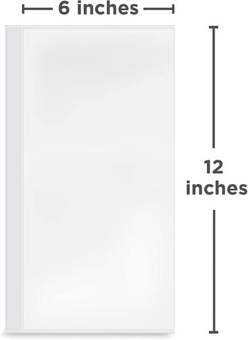 Creative Memories 6x12 Peekaboo Pockets (6/pk) Photo Mounting Sleeves Half Page in Saudi Arabia