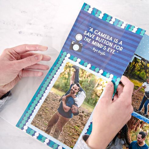 Creative Memories 6x12 Peekaboo Pockets (6/pk) Photo Mounting Sleeves Half Page in Saudi Arabia