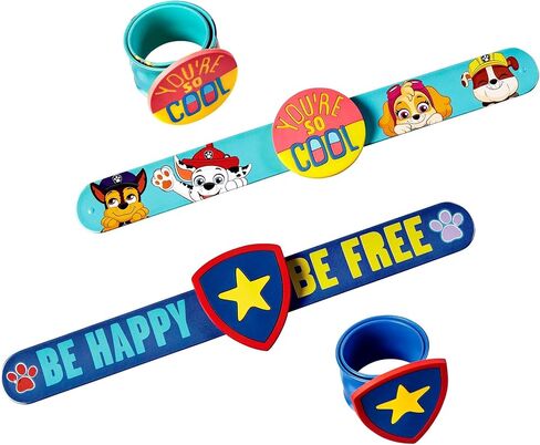 amscan Paw Patrol Slap Bracelet - 1" x 9" | Multicolor | 1 Pc. in Saudi Arabia