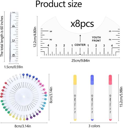 دليل مسطرة تي شيرت لمحاذاة الفينيل، أداة دليل وضع القميص 13 قطعة، مسطرة دليل تي شيرت للضغط الحراري، أداة محاذاة التي شيرت، مجموعة دليل طباعة التي شيرت لفينيل نقل الحرارة in Kuwait