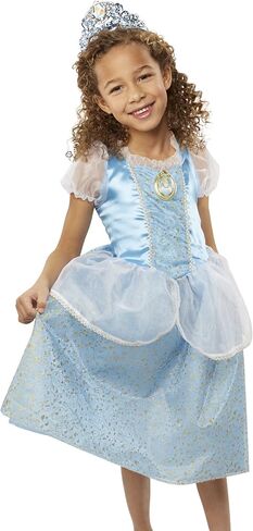 ديزني زي الاميرة سندريلا، فستان موسيقي متلألئ يغني اند شيمر، يغني لونغ "A Dream is A Wish Your Heart Makes" مثالي للحفلات أو الهالوين أو التنكر [حصري على أمازون] in Kuwait