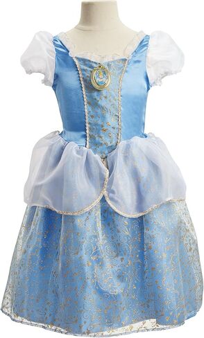 ديزني زي الاميرة سندريلا، فستان موسيقي متلألئ يغني اند شيمر، يغني لونغ "A Dream is A Wish Your Heart Makes" مثالي للحفلات أو الهالوين أو التنكر [حصري على أمازون] in Kuwait