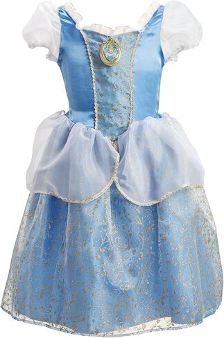 ديزني زي الاميرة سندريلا، فستان موسيقي متلألئ يغني اند شيمر، يغني لونغ "A Dream is A Wish Your Heart Makes" مثالي للحفلات أو الهالوين أو التنكر [حصري على أمازون] in Kuwait