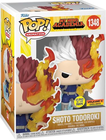Funko POP! Animation My Hero Academia Shoto Todoroki (Glow in The Dark), Exclusive in Saudi Arabia