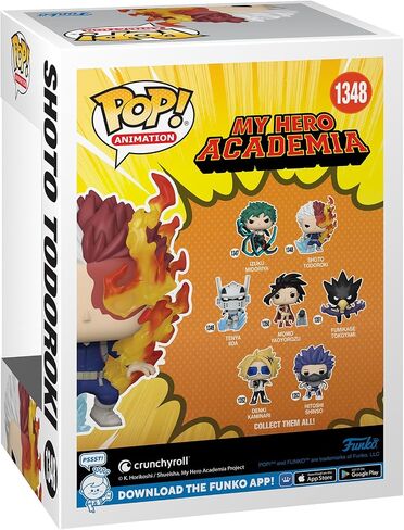 Funko POP! Animation My Hero Academia Shoto Todoroki (Glow in The Dark), Exclusive in Saudi Arabia