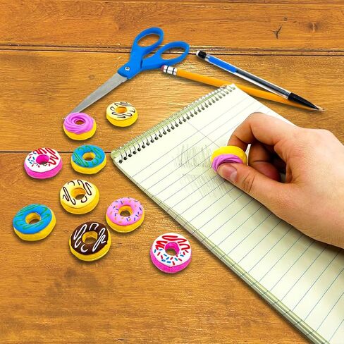 Kipp Brothers Mini Donut Erasers (Pack of 24) (KP4357) in Kuwait